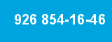 926 854-16-46